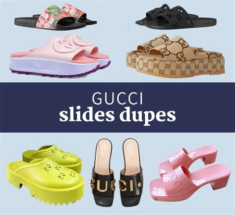 replica gucci slides australia|gucci platform slides dupe.